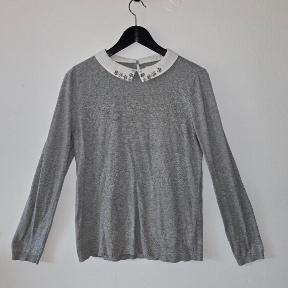 ELLE - Sweater - Gray - Size Medium - Picture 1 of 9